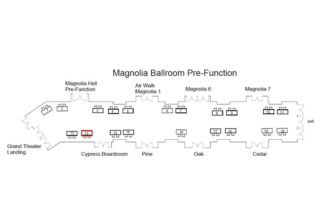 2025 Exhibitor Layout